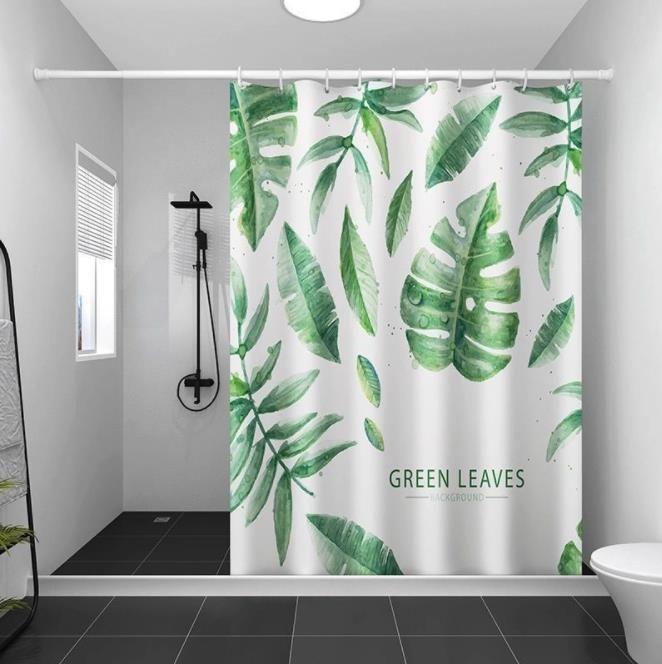 Shower curtain (width 180 cm x height 200 cm) — boho pattern