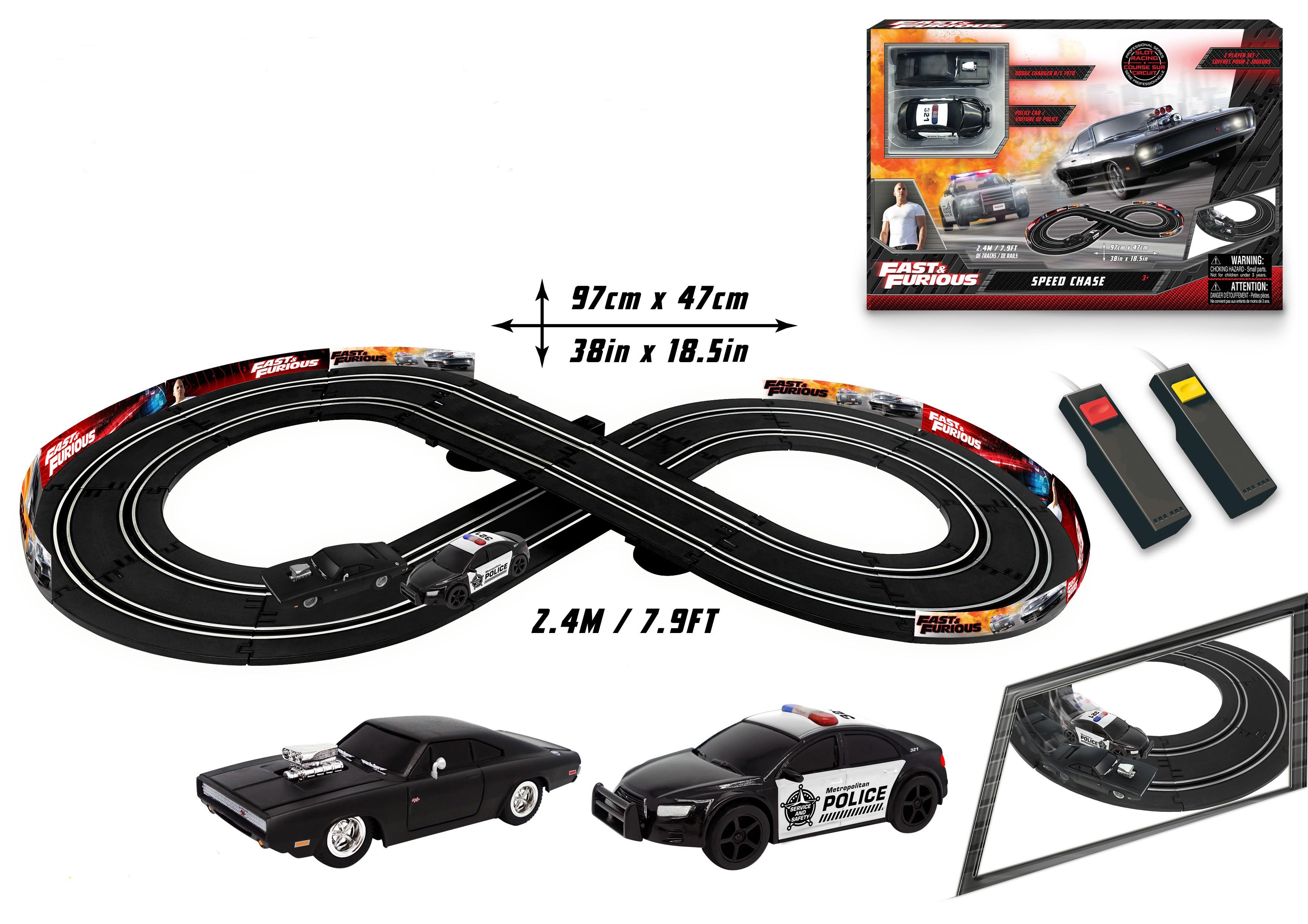 Fast & Furious Speed Chase - Figure 8 Layout Design