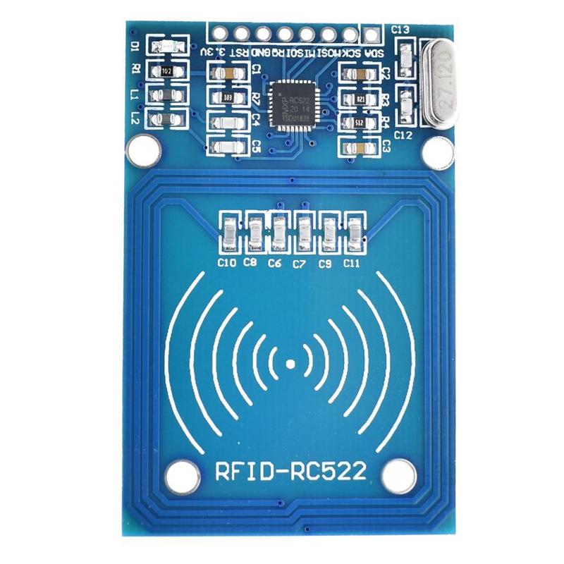RC522 RFID reader module + RFID card + RFID key fob