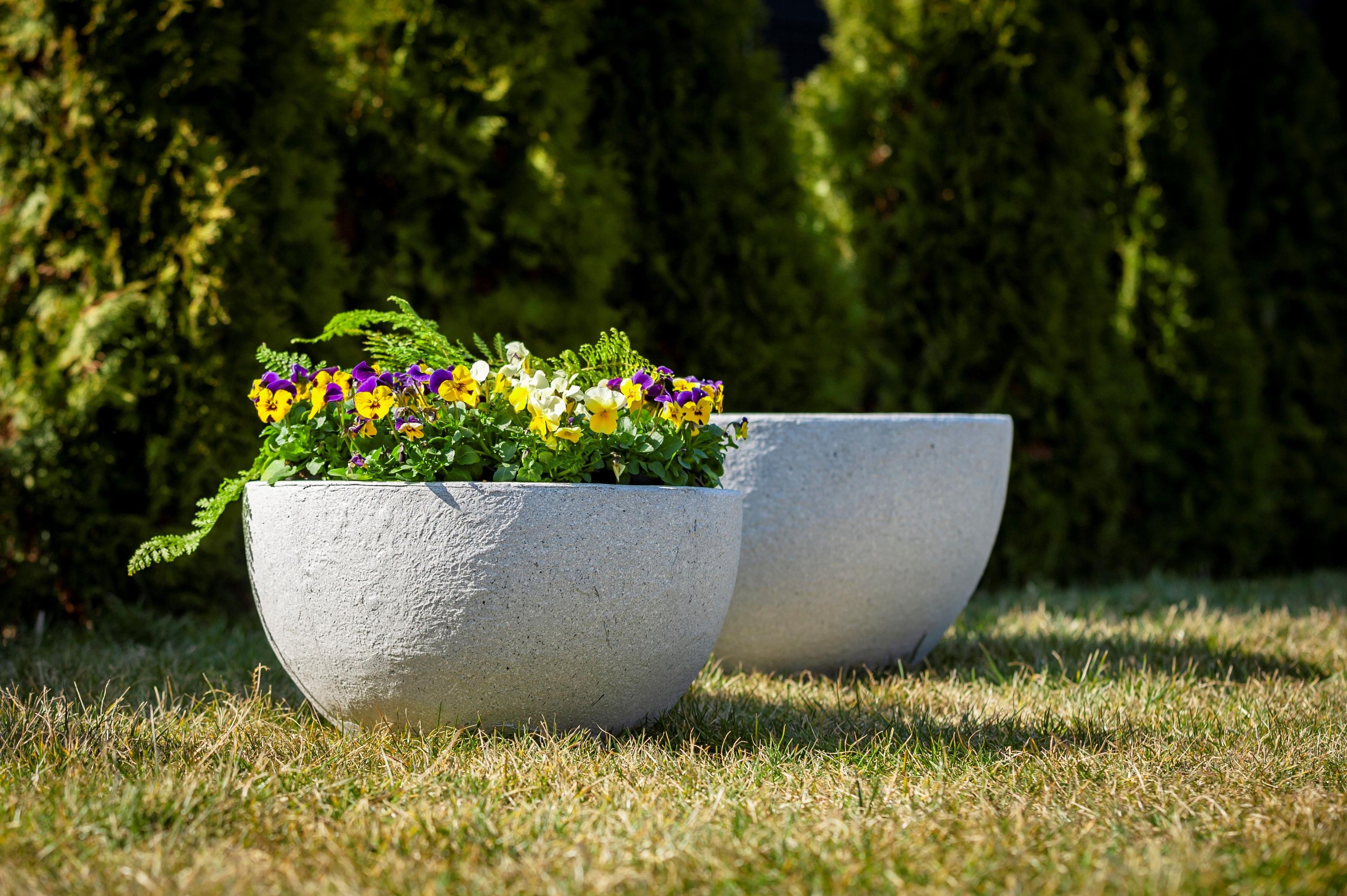 LUNA bowl garden flower pot 40 cm