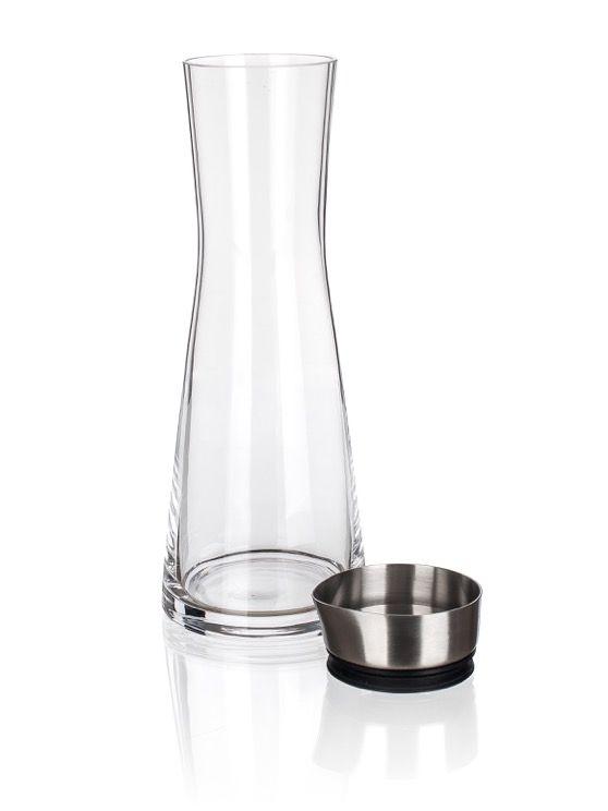 Glass carafe with a cap 1000ml