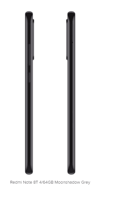 Phone Xiaomi Redmi Note 8T 4/64GB - grey NEW (Global Version)