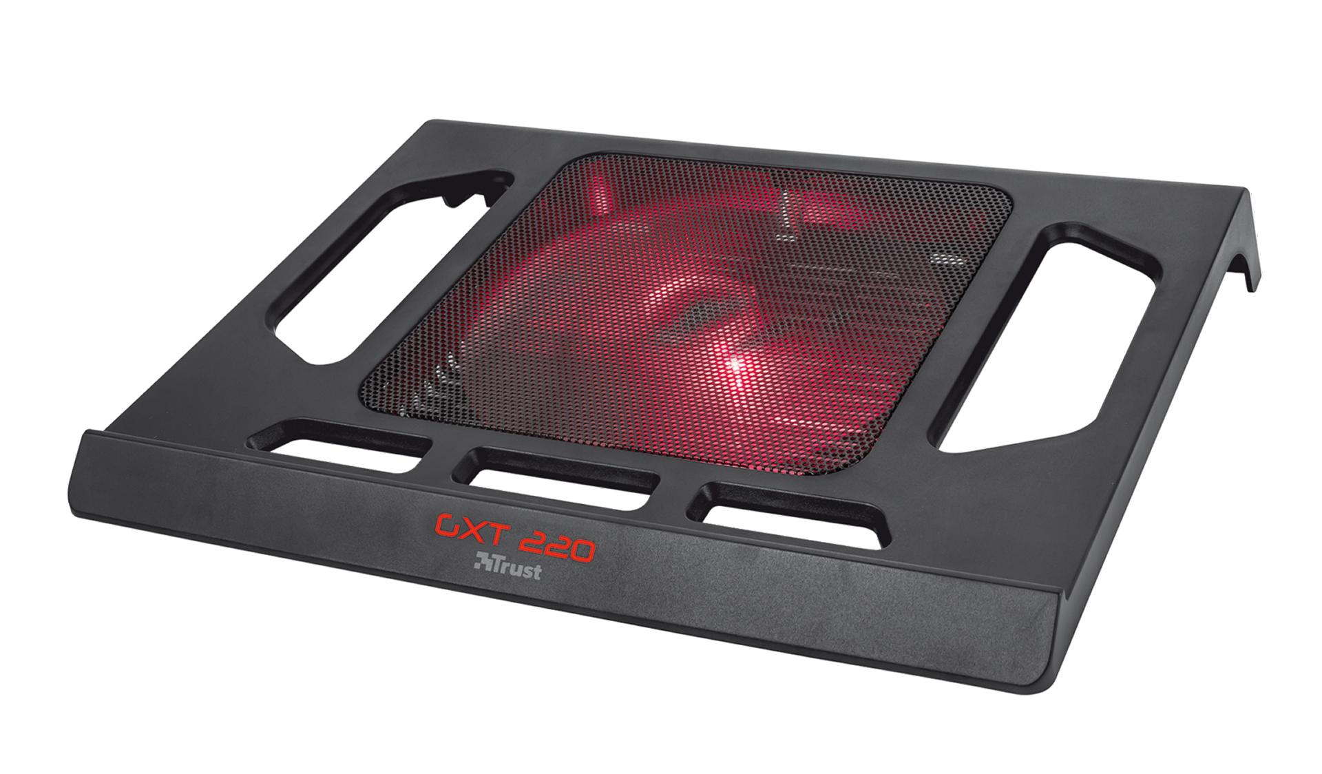Trust GXT 220 notebook cooling pad 43.9 cm (17.3") Black