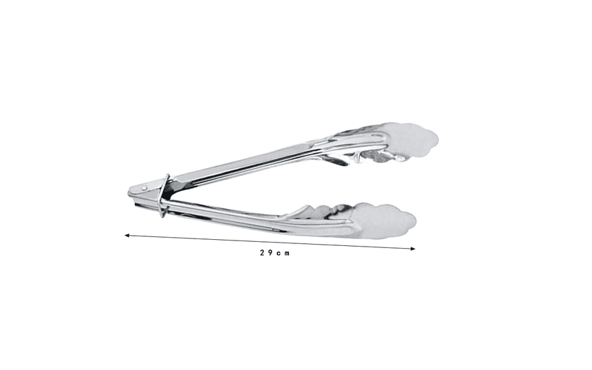 Universal kitchen tongs with a lock