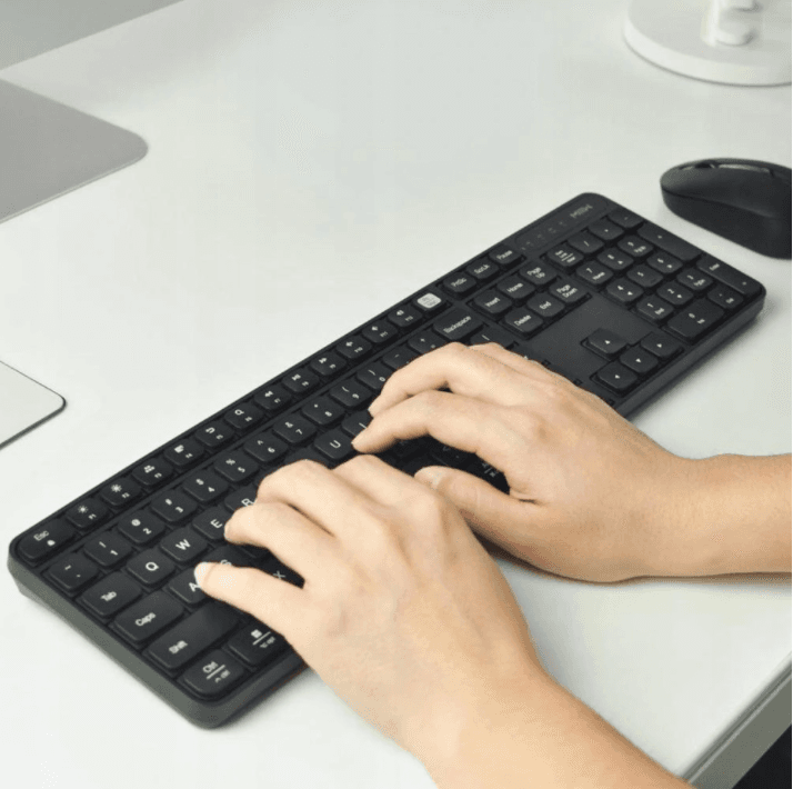 Xiaomi Miiw Wireless Mouse Keyboard Set - black