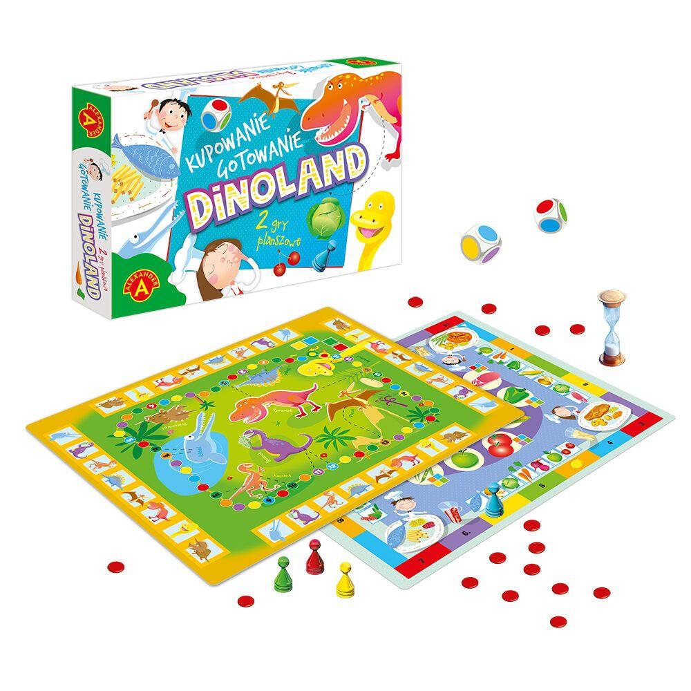 Gra planszowa Alexander - Dinoland - Kupowanie gotowanie