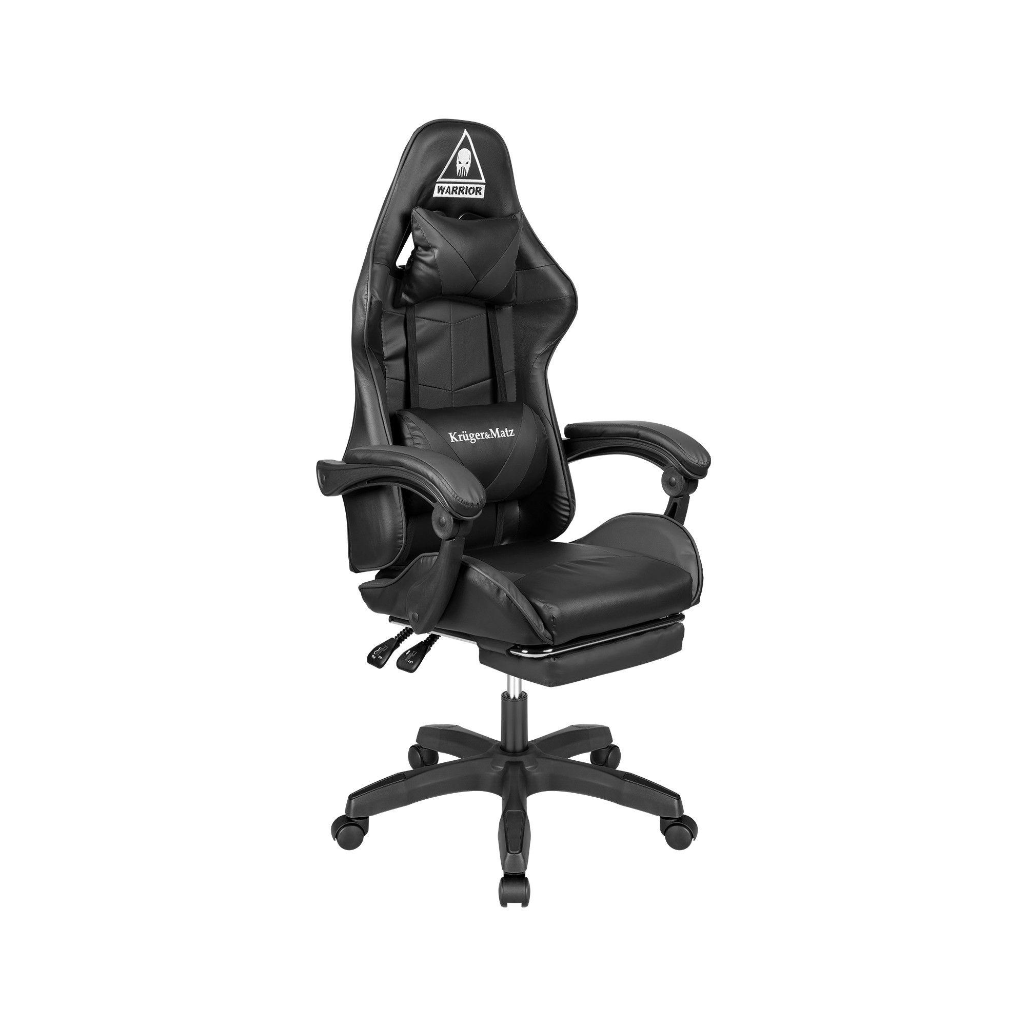 Kruger & Matz Warrior GX-150 gaming chair, black