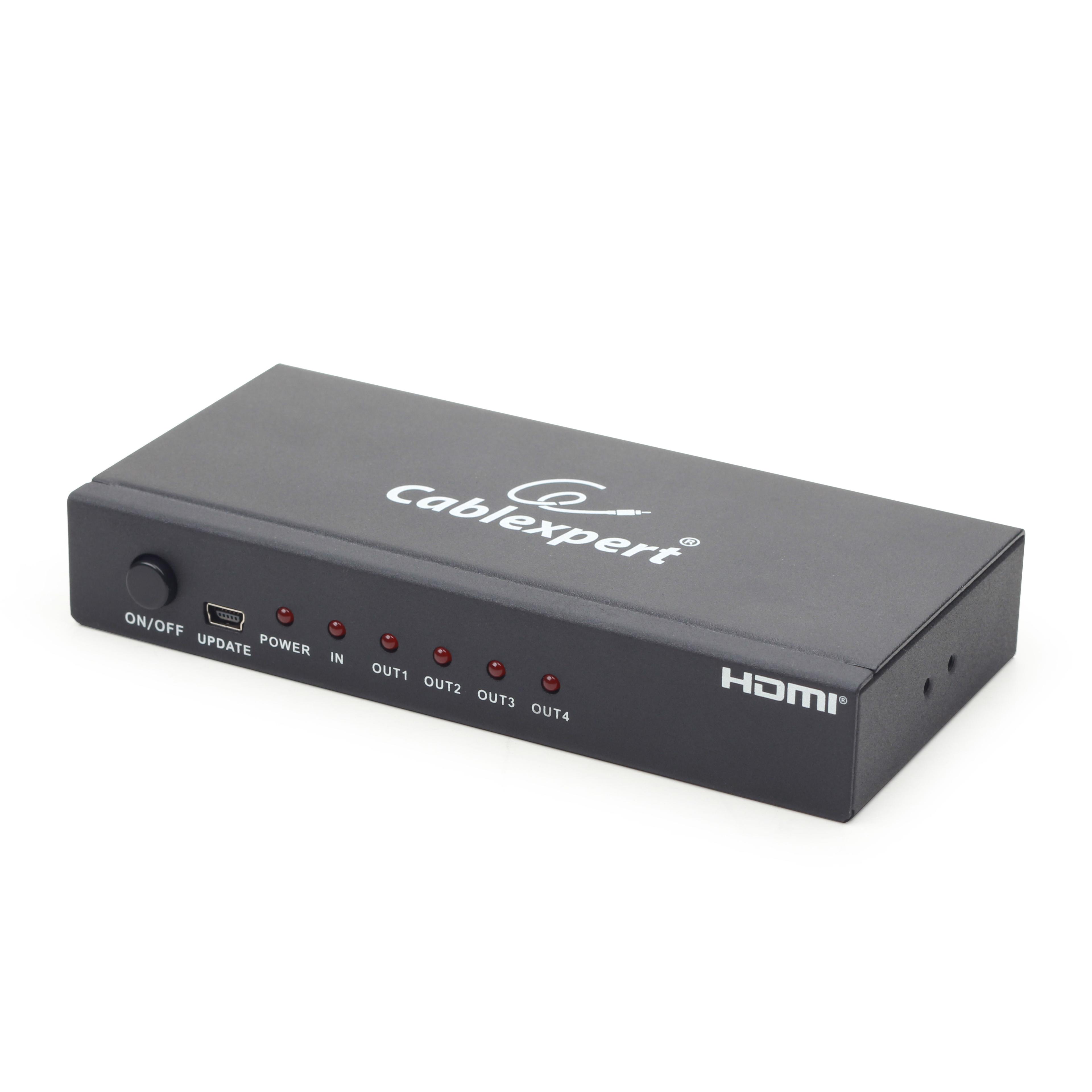 Gembird DSP-4PH4-02 video splitter HDMI