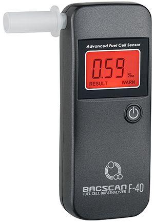 BACscan F-40 alcohol tester 0 - 4% Gray