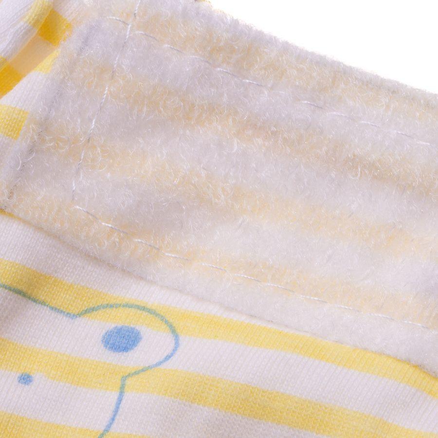 Reusable diaper, swaddle - size M, yellow