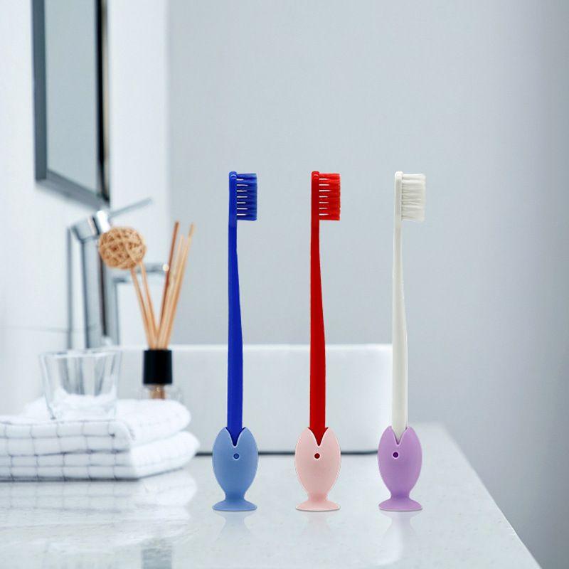 Brush cover with stand extractor - blue