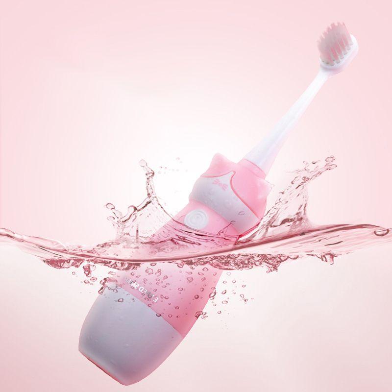 Electric toothbrush for children - pink