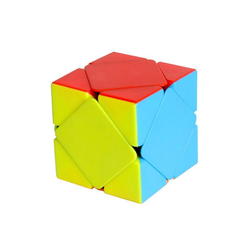 Modern jigsaw puzzle, logic cube, Rubik's Cube - Skewb, type II