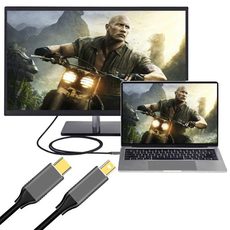 Cable 4k60Hz USB-C 3.1 to mini DisplayPort 1.8m