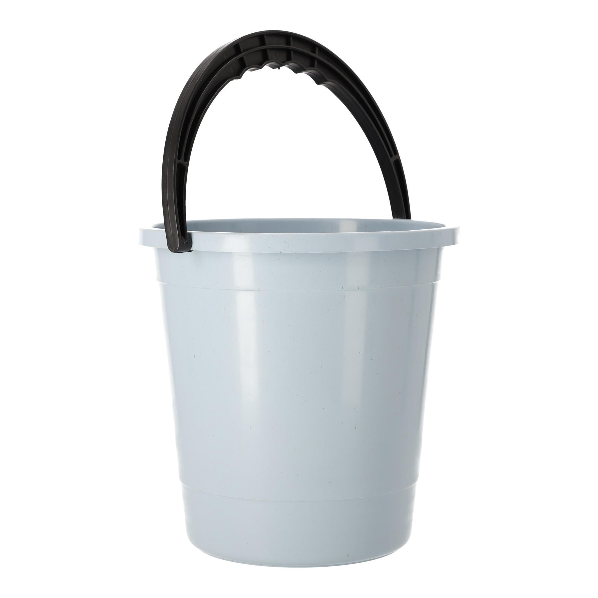Bucket 5L, POLISH PRODUCT - light grey