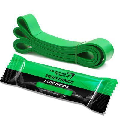 Fitness power band / Exercise Rubber - green 23-57 kg
