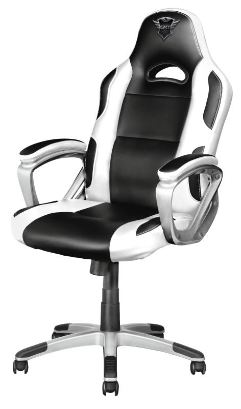 Trust GXT 705W PC gaming chair Black, White
