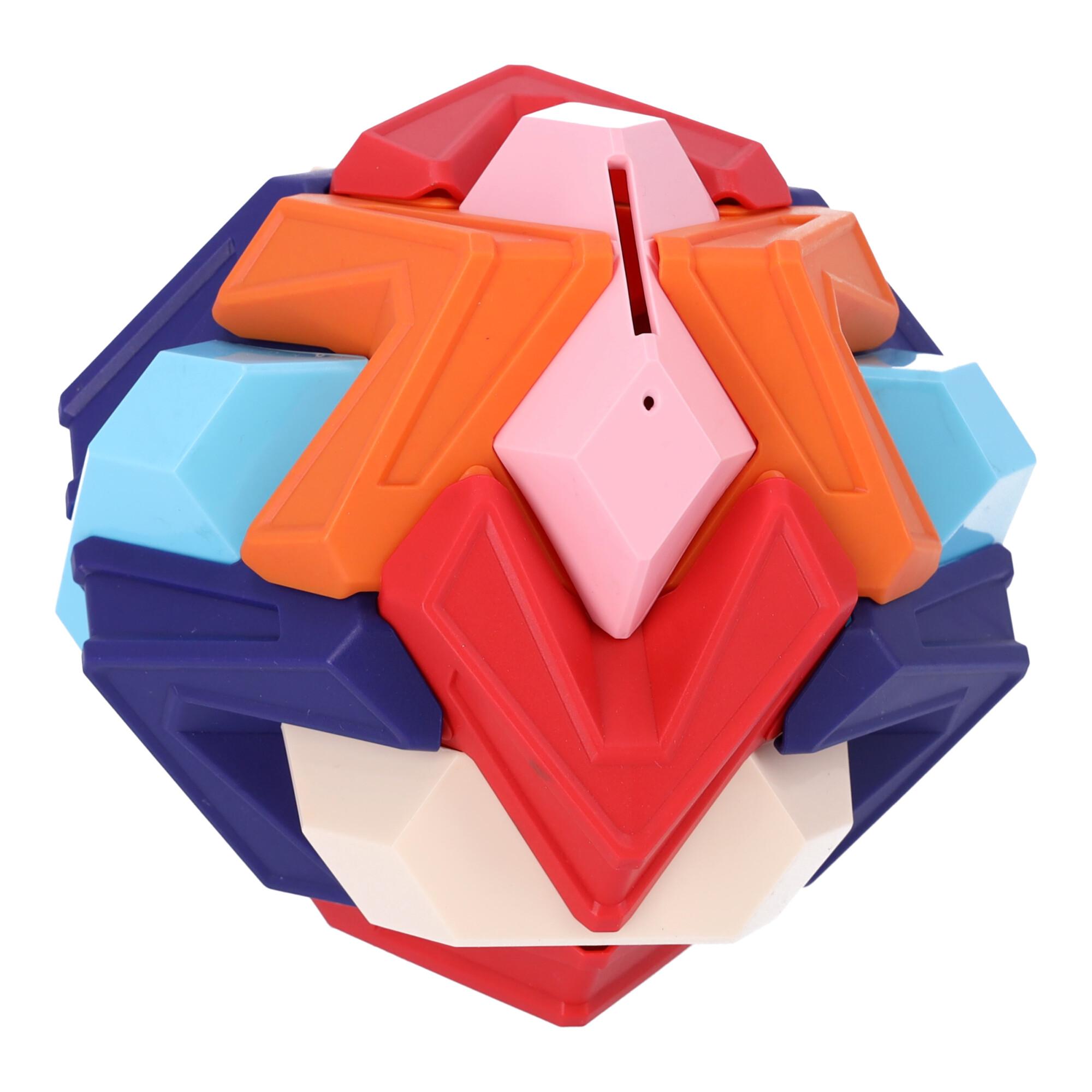 Moneybox, 3D puzzle folding ball - lozenge