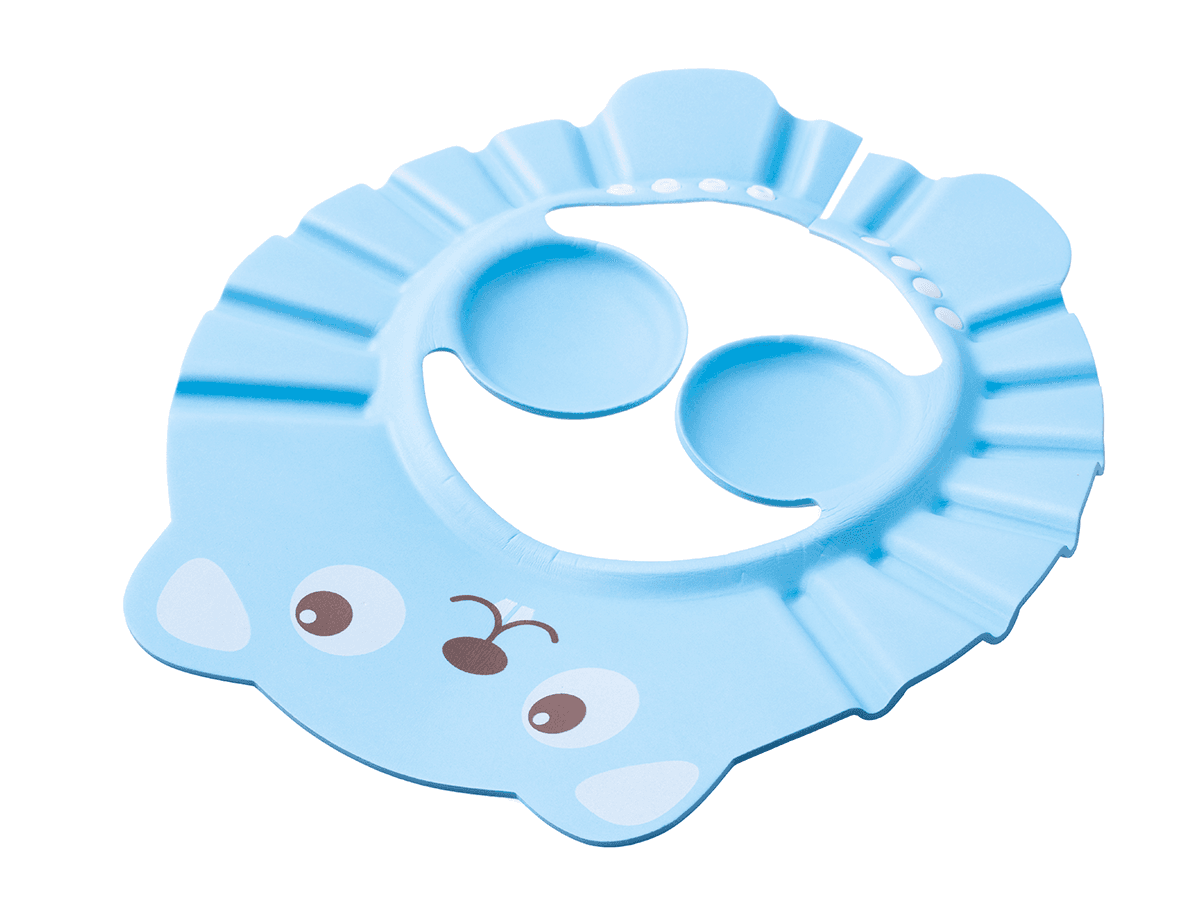 Daszek do mycia głowy dla dzieci/ Rondo kąpielowe - niebieski
