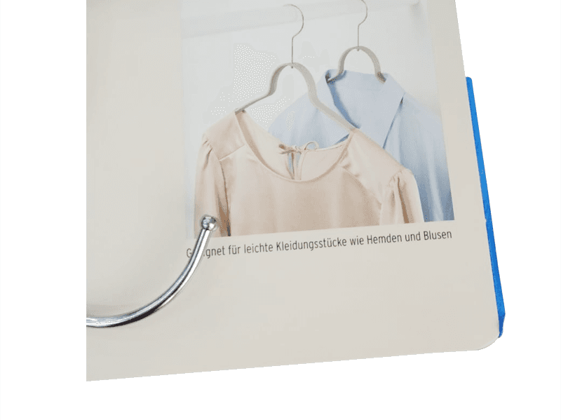 Flexible clothes hangers