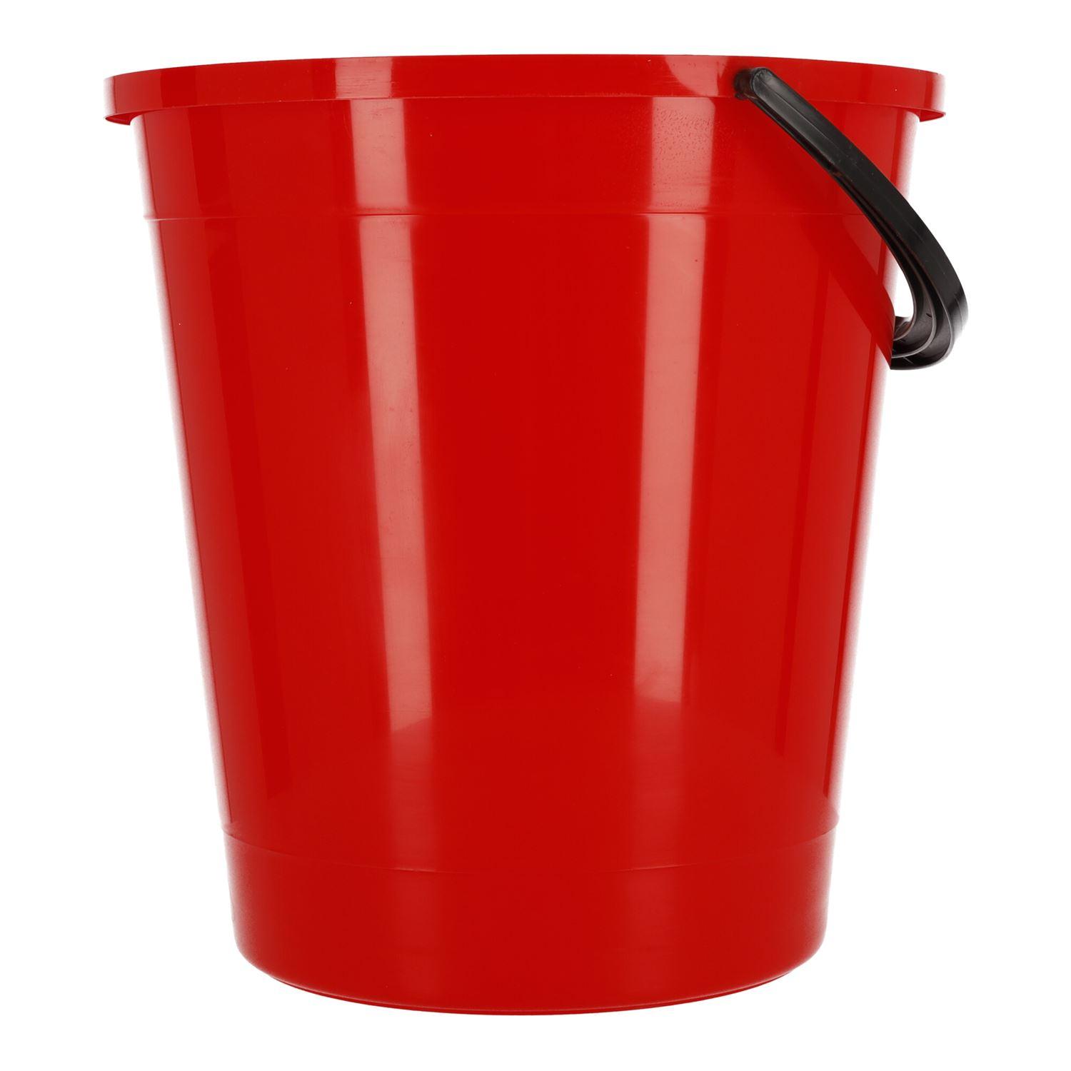 Bucket 20L, POLISH PRODUCT - red