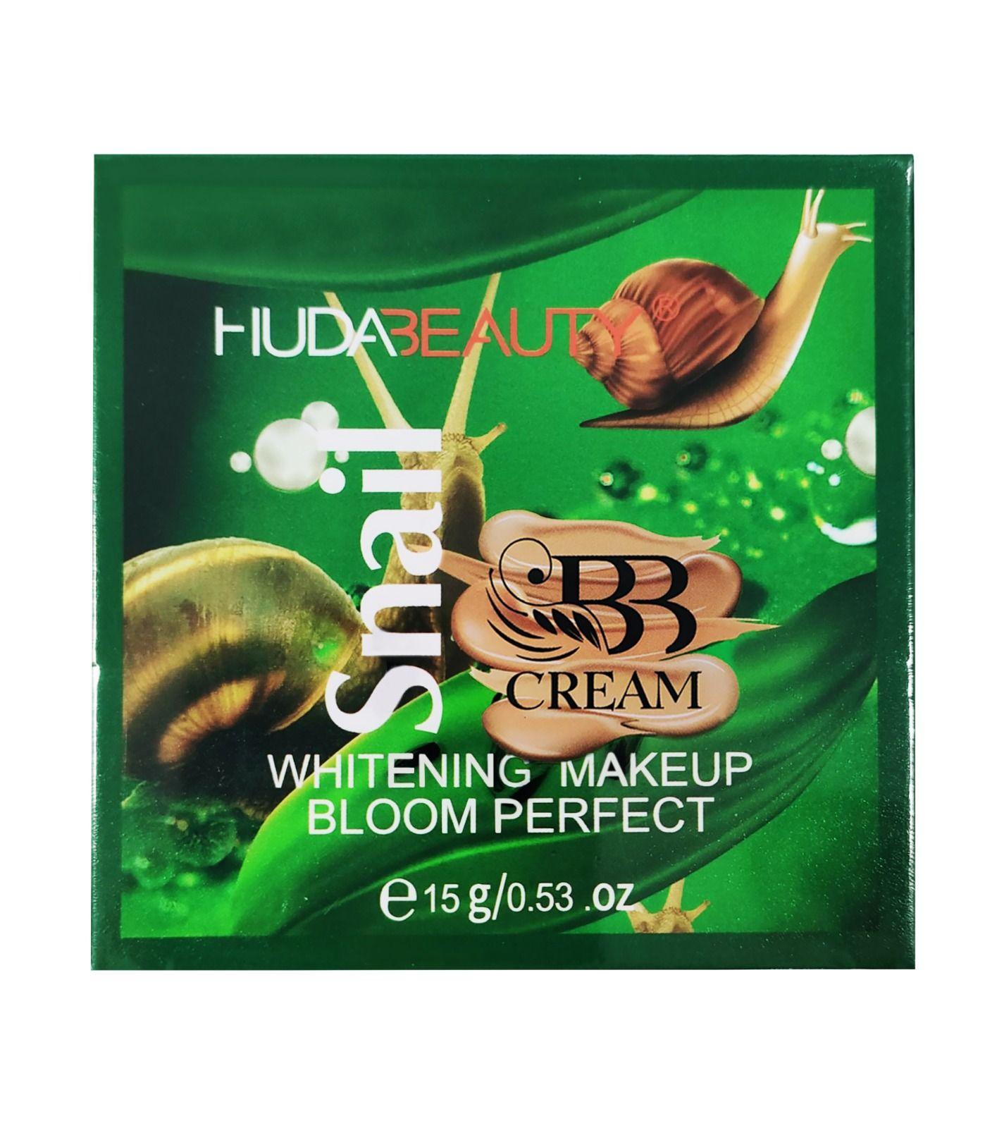 BB Air Cushion HUDABEAUTY cream # 120, VANILLA shade (with snail slime)