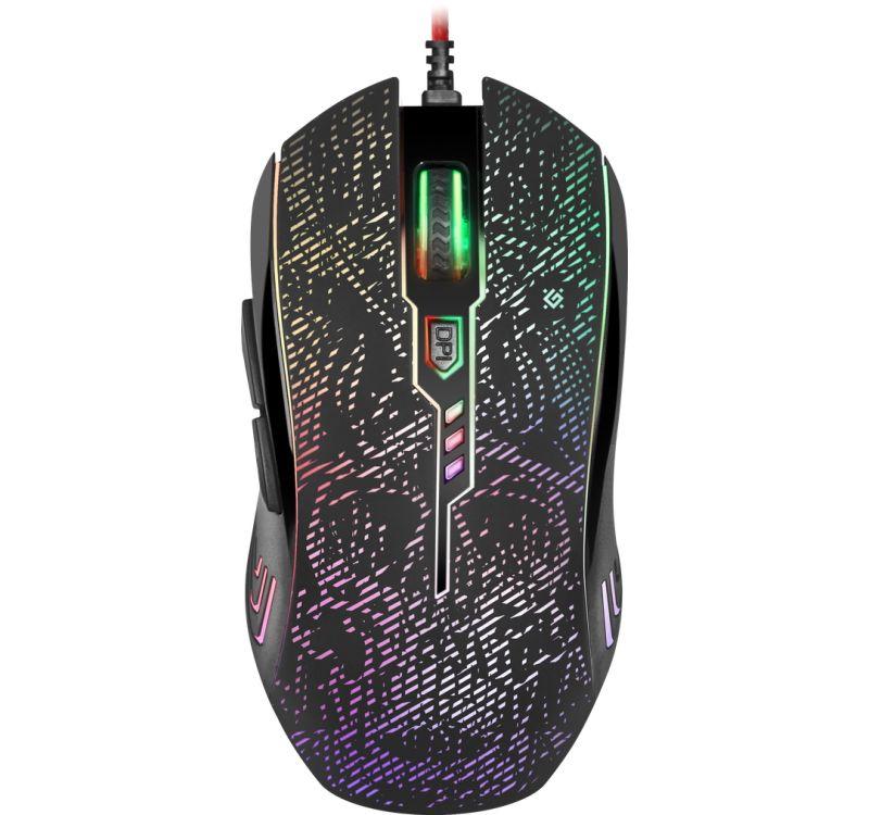 Wired mouse DEFENDER OVERLORD GM-890 OPTIC 3200dpi 6P
