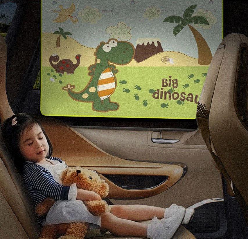 Sun visor for children for the car "Big Dinosaur"