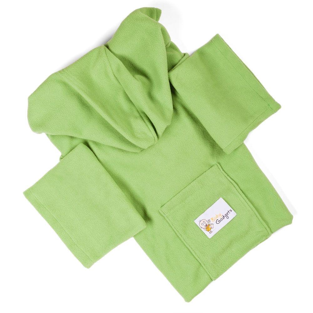 Baby Wrapi Active - Blanket with sleeves - Pea