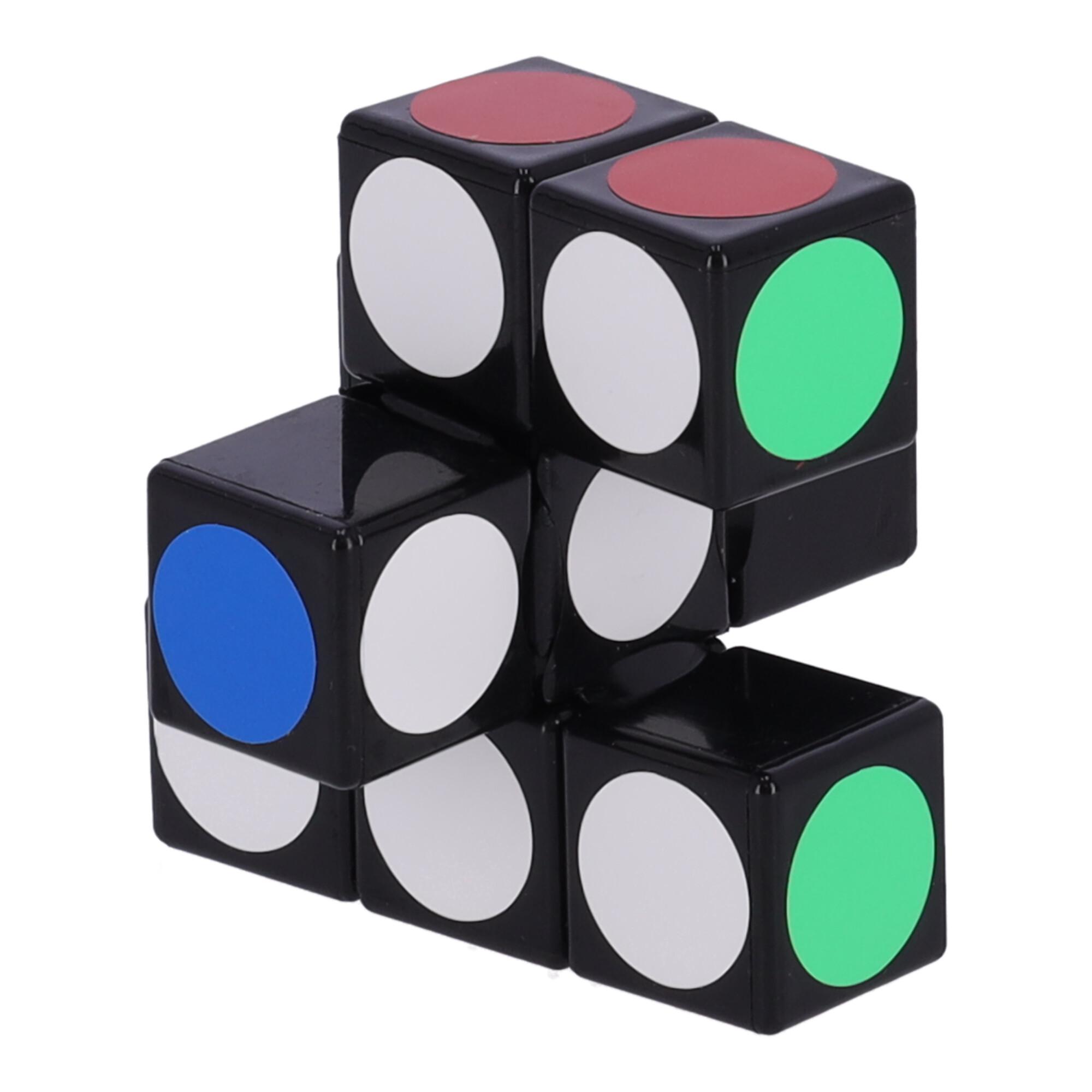 Nowoczesna układanka, kostka logiczna, Kostka Rubika - 1x3x3