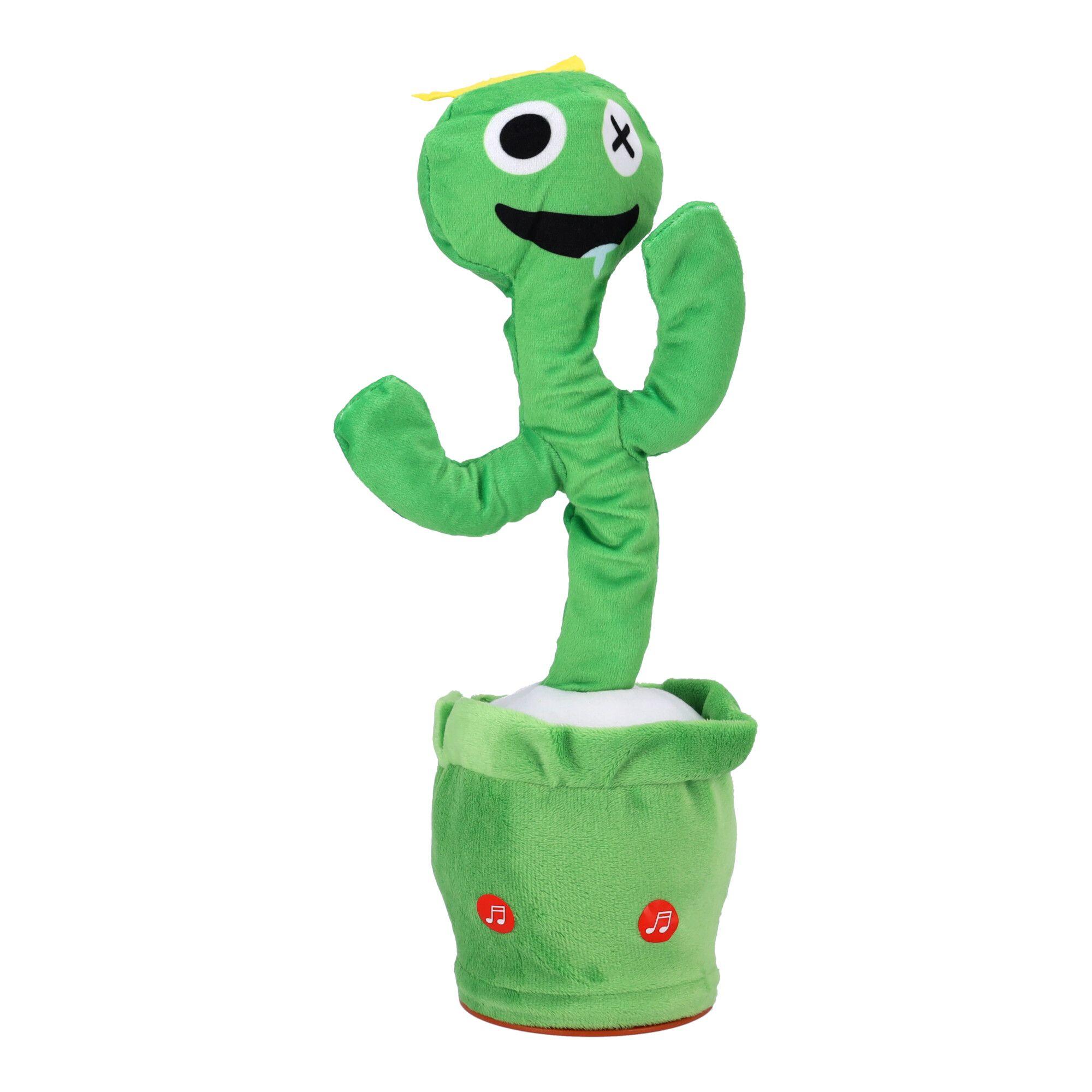 Children's toy - Dancing and singing ROBLOX RAINBOW FRIENDS mascot - green.