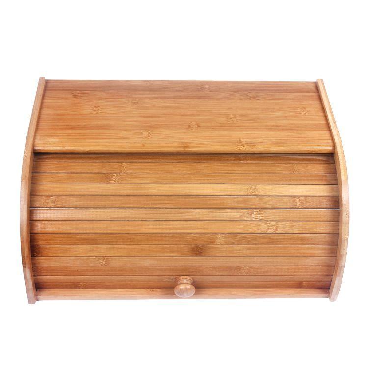 Chlebak bambusowy, pojemnik na pieczywo, rozm. 40x26x20 cm