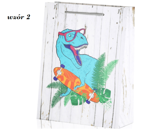 Gift bags dinosaur 40cm x 31cm