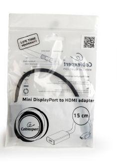 Gembird A-MDPM-HDMIF-02 video cable adapter Mini DisplayPort HDMI Type A (Standard) Black