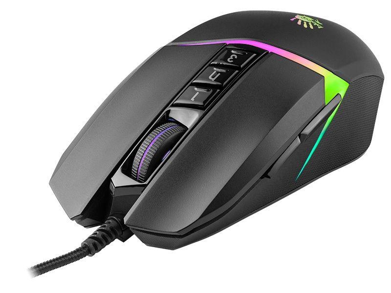 A4Tech BLOODY A4TMYS46832 W60 MAX Stone Black (Activated) mouse USB Type-A Optical 10 000 DPI