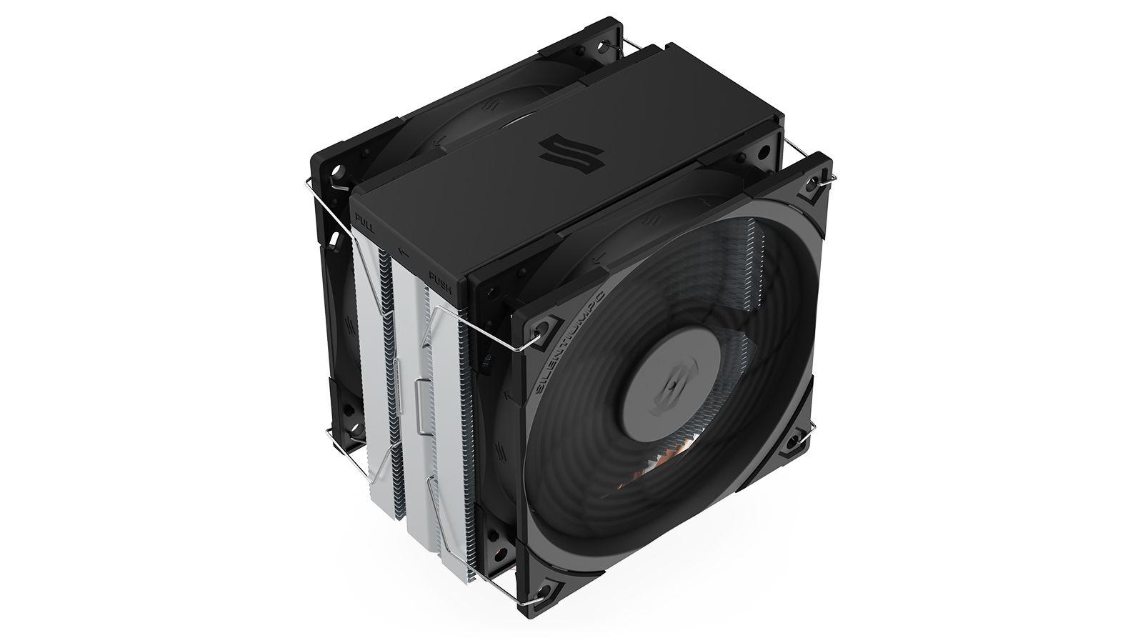 SilentiumPC Fera 5 Processor Cooler 12 cm Black, Steel 1 pc(s)
