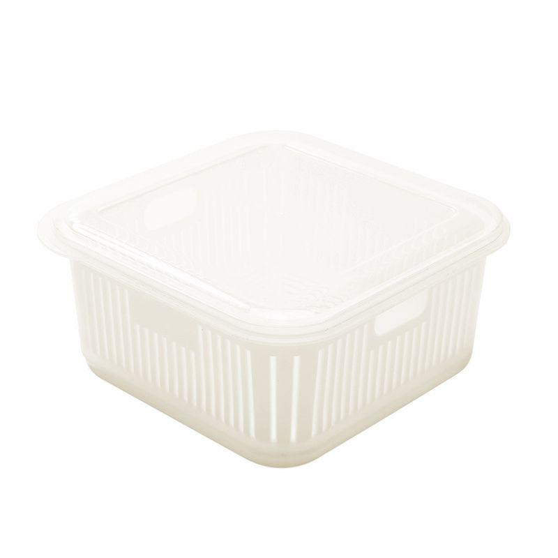 Container for storing food in the refrigerator - cream