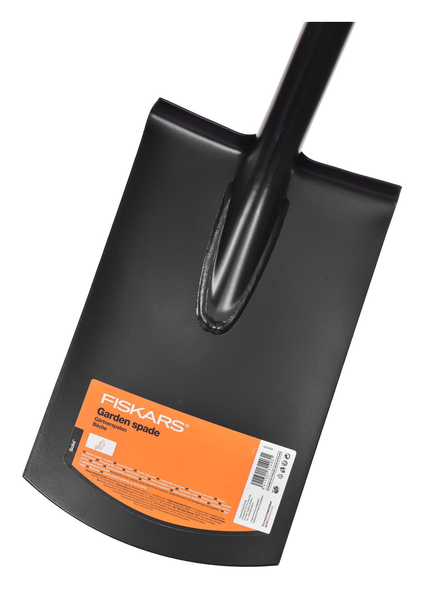Fiskars 1003456 shovel/trowel Trenching shovel Plastic, Steel Black, Orange