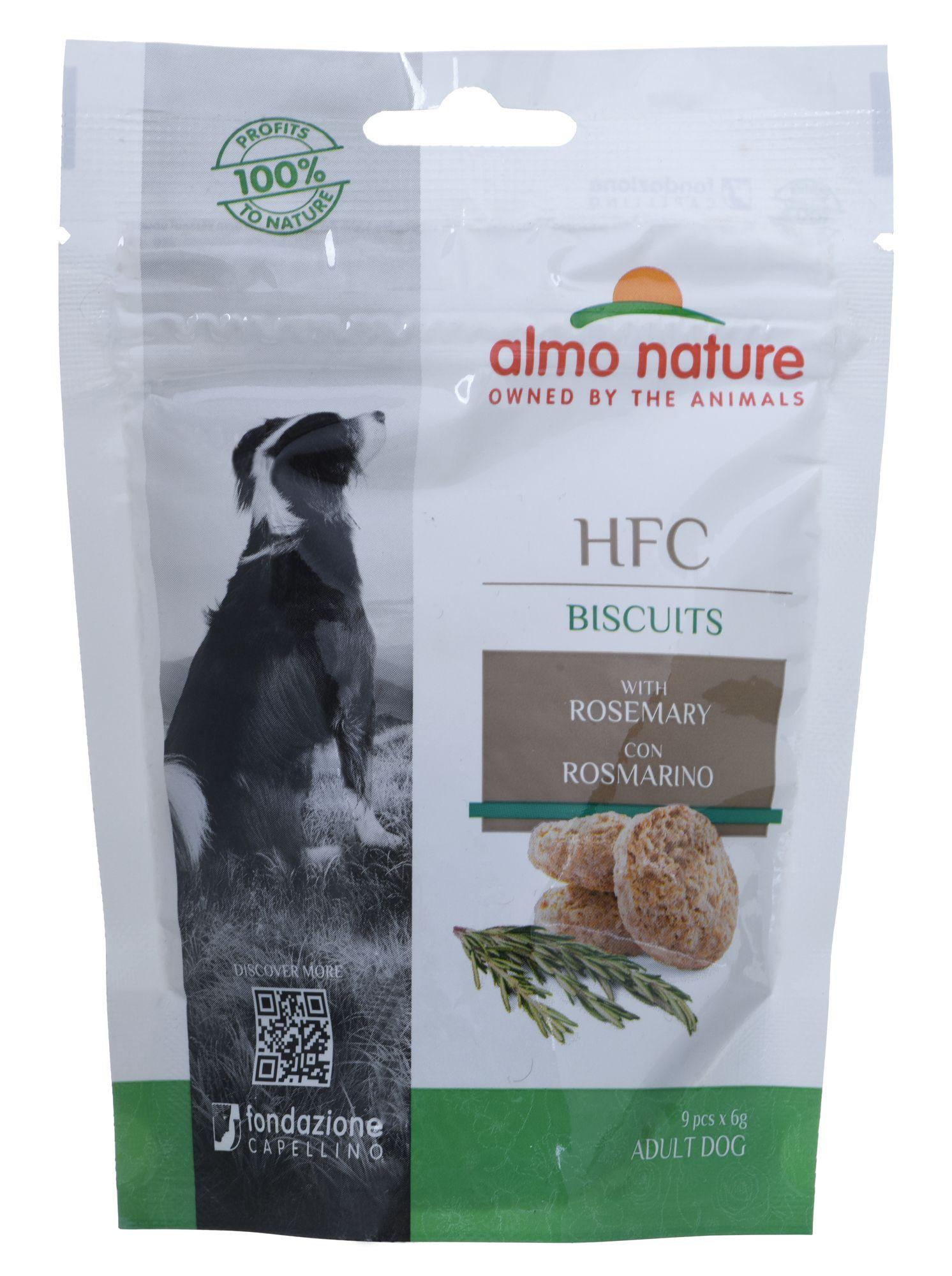 ALMO NATURE HFC Biscuits Rosemary - Rosemary Biscuits for Dogs - 54 g