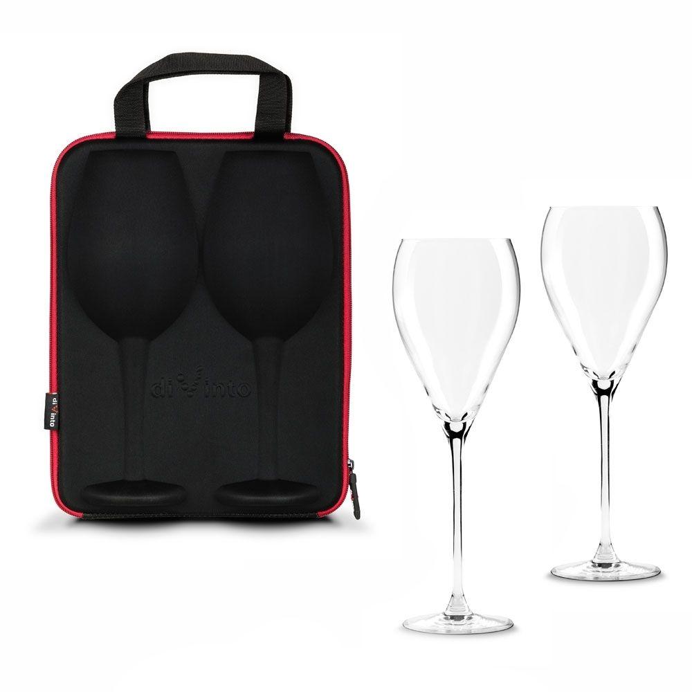 Case with diVinto glasses - Crystal