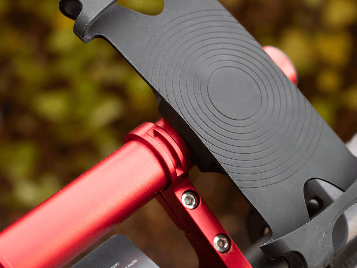 Aluminiowy uchwyt na kierownice rower/ Hulajnoga Xiaomi M365/ Pro - czarna