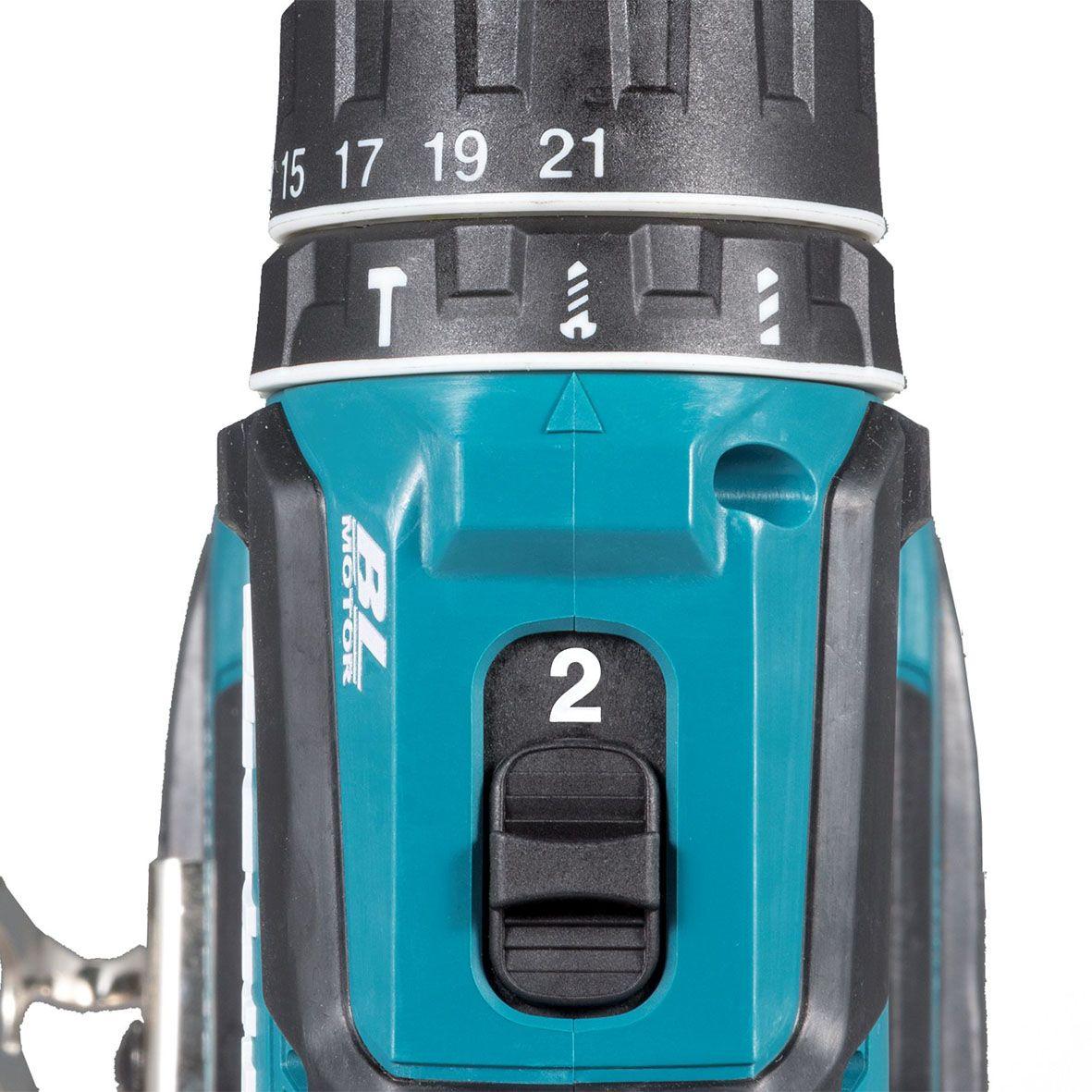 Makita DHP485Z drill Keyless 1.1 kg Black, Blue