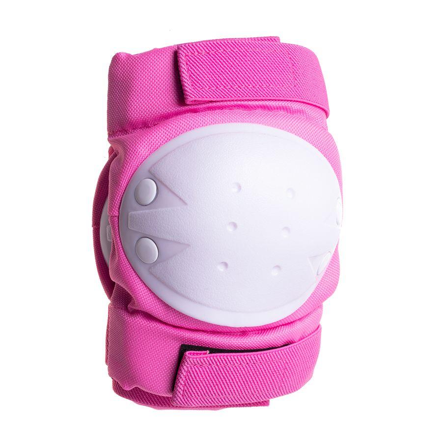 Helmet + protectors for roller/ skateboard / bike - pink size S