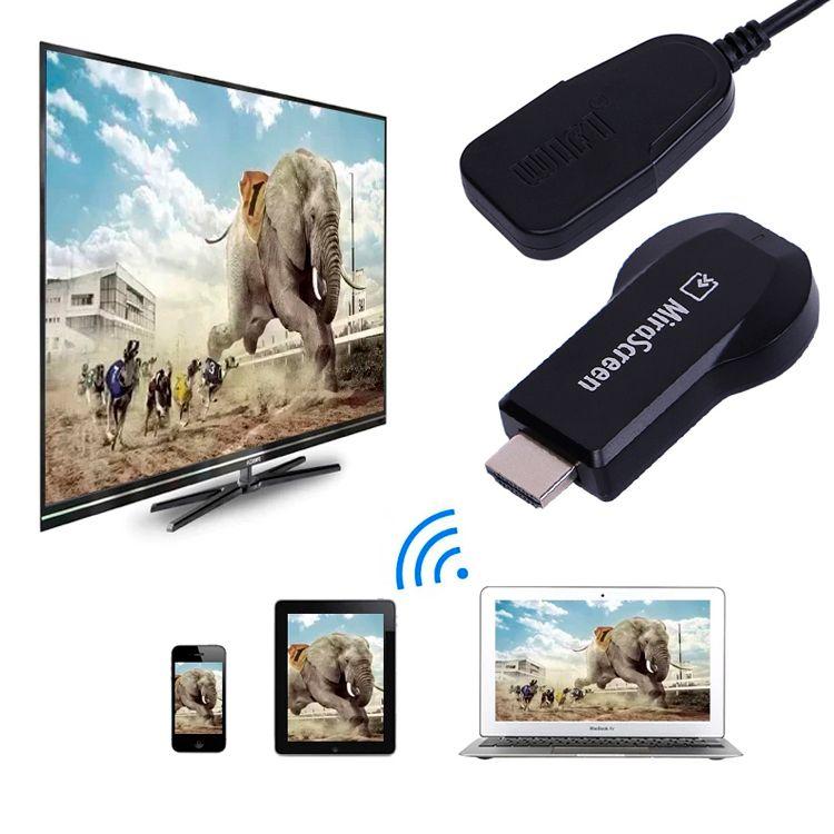MiraScreen AnyCast DLNA WiFi do TV na HDMI AirPlay