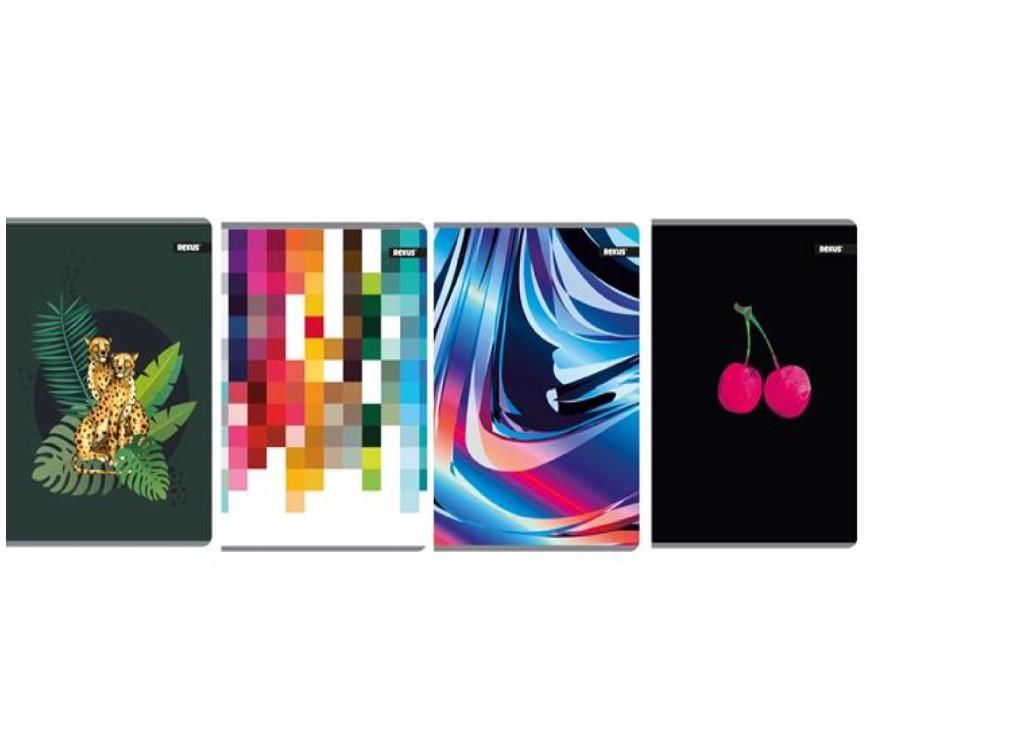 Zeszyt A5/60 kartek Kratka Soft Touch Mix kolorów Typ 2