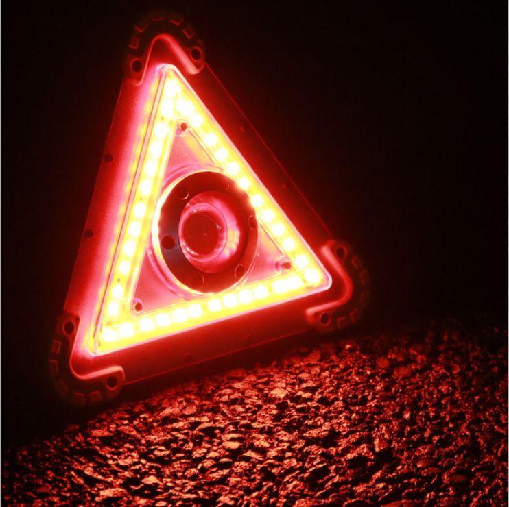 Trójkąt ostrzegawczy samochodowy LED