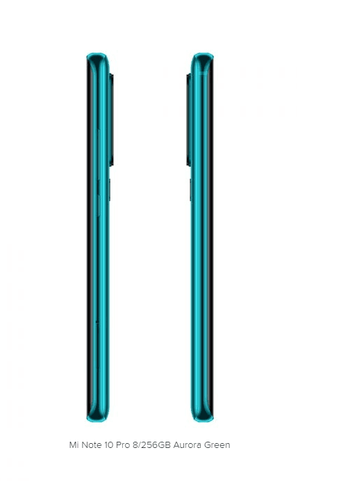 Phone Xiaomi Mi Note 10 Pro 8/256GB - green NEW (Global Version)
