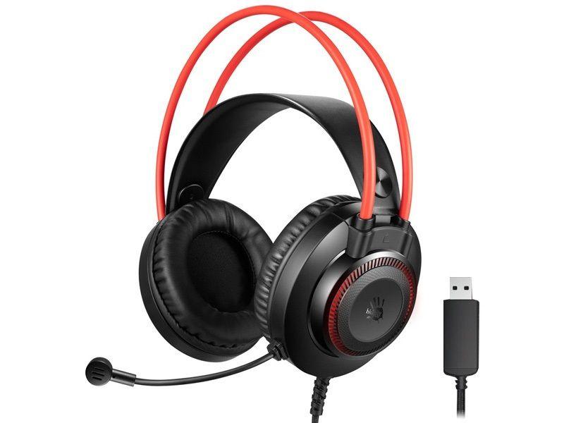 Headphones A4Tech BLOODY G200S USB black A4TSLU46783