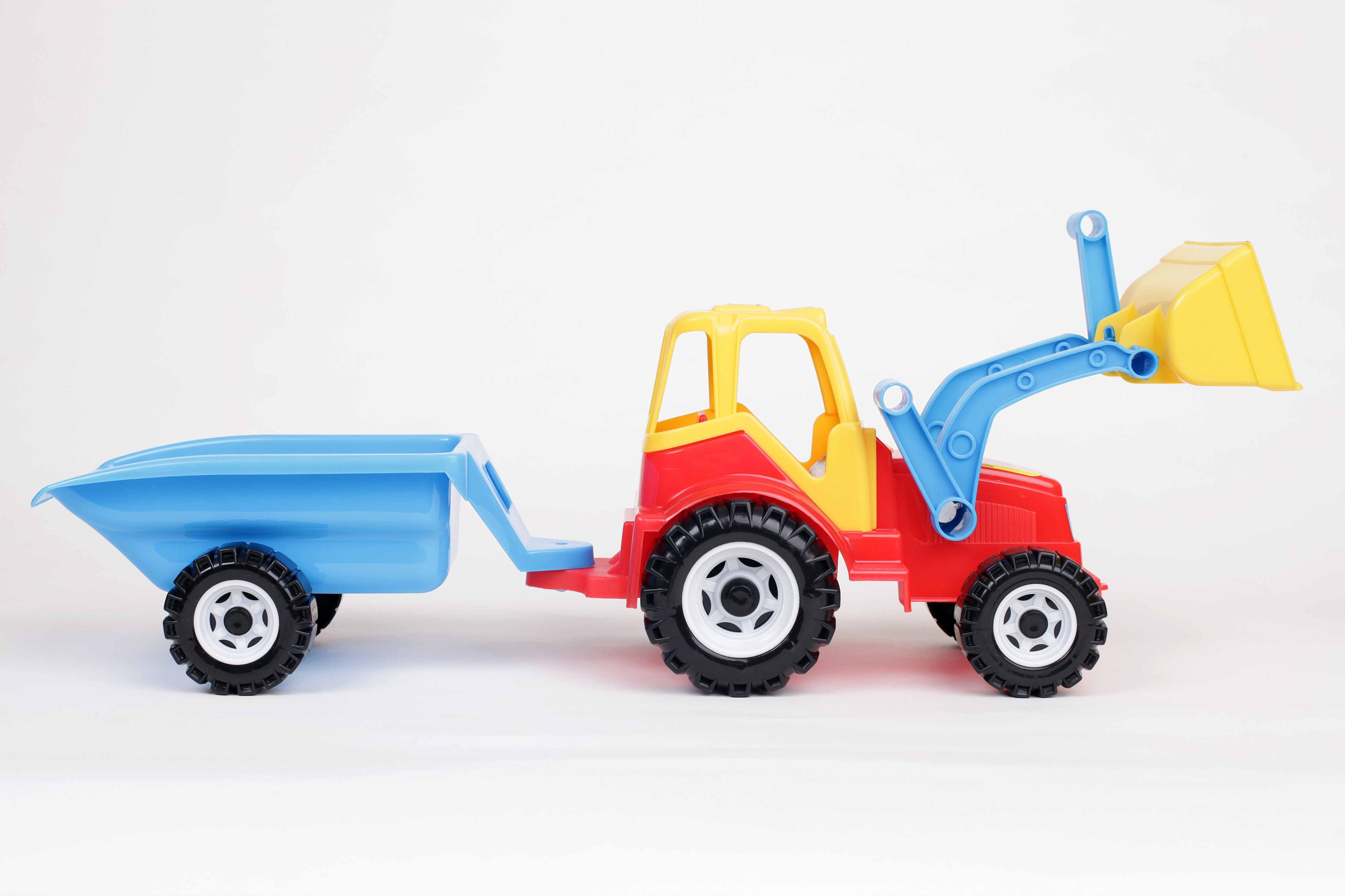 Tractor with loader and trailer - model 091