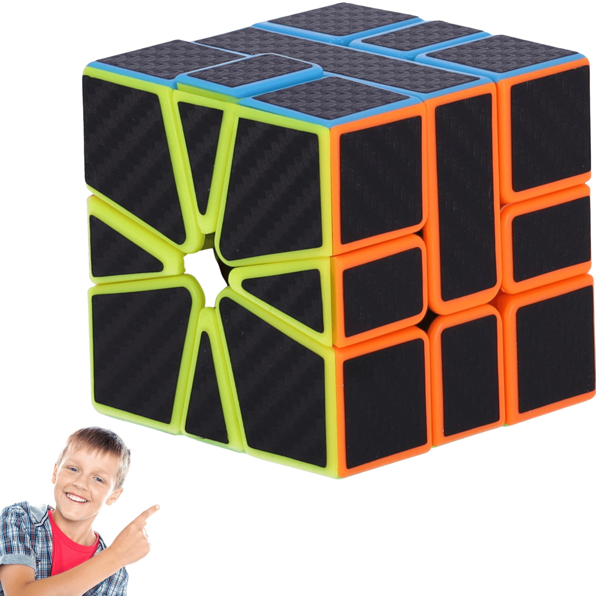 Nowoczesna układanka, kostka logiczna, Kostka Rubika - Square-1, typ I